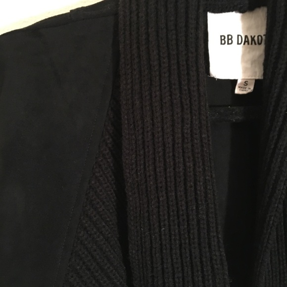 ‼️SOLD‼️BB Dakota Sampson Black Suede Jacket NWOT - Picture 7 of 7